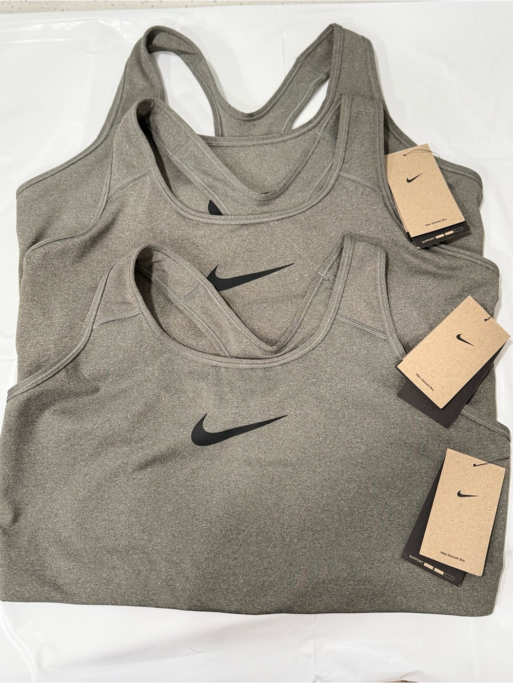 Nike Racerback Dri-FIT Tank / Bra with Black Swoosh